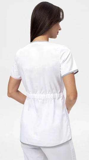 Блуза РАДУГА, белая Блу 009