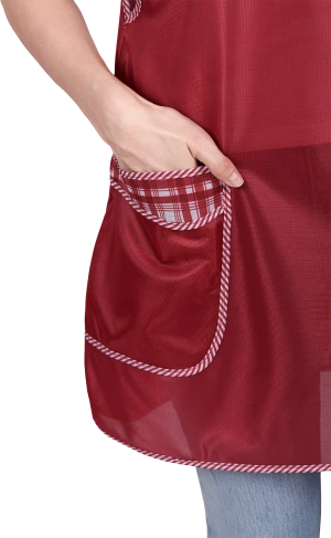 Фартук ХОЗЯЮШКА нейлоновый, бордо Фар 818.02