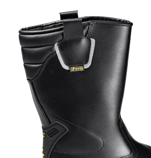 Сапоги iForm® ORIGINAL (ОРИДЖИНАЛ) с КП и КС нат мех, кожаные ПУ/нитрил