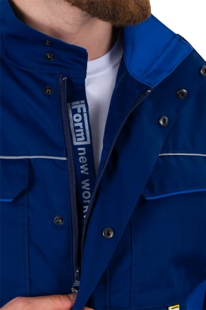 Куртка мужская GT от механических воздействий и ОПЗ, синий-василек