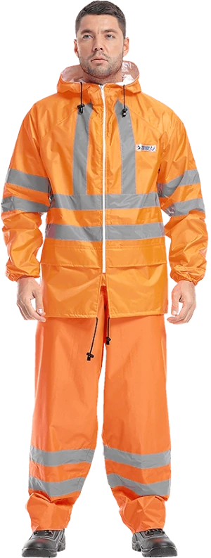 Костюм EXTRA-VISION WPL влагозащитный флуоресцентный оранжевый Кос 100