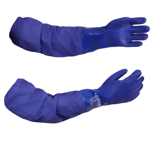 Перчатки АМПАРО™ PETRO 690, (436690), ПВХ + винил, нарукавник 65 см Пер 312