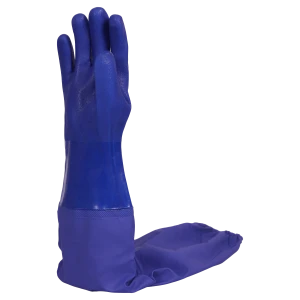 Перчатки АМПАРО™ PETRO 690, (436690), ПВХ + винил, нарукавник 65 см Пер 312