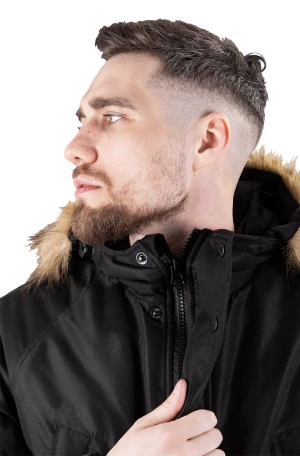 Куртка мужская ФОРПОСТ зимняя для защиты от пониженных температур механических воздействий и ОПЗ, черная Кур 209