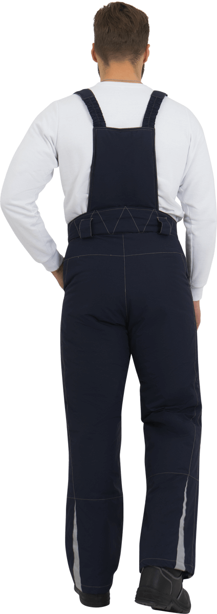 Брюки мужские ХАЙ-ТЕК от пониженных температур воздуха и ветра, механических воздействий и ОПЗ, синий Брю 603