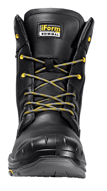 Ботинки iForm® ORIGINAL (ОРИДЖИНАЛ) высокий берец с КП и КС шерс мех, кожаные ПУ/нитрил