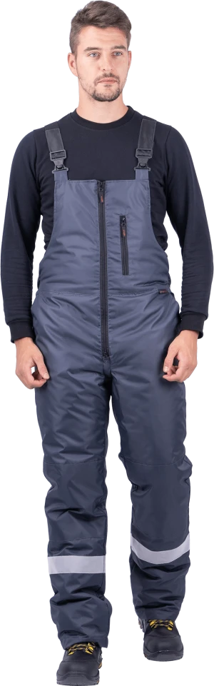 Куртка РОУД зимняя, т.серый-черный Кур 201