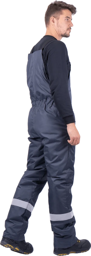 Куртка РОУД зимняя, т.серый-черный Кур 201