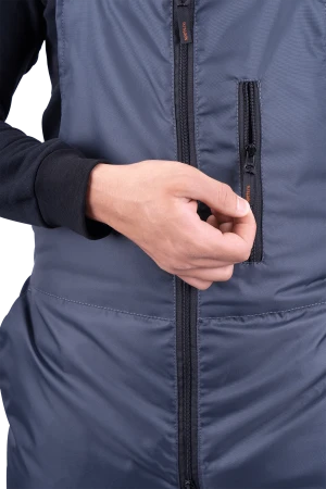 Куртка РОУД зимняя, т.серый-черный Кур 201