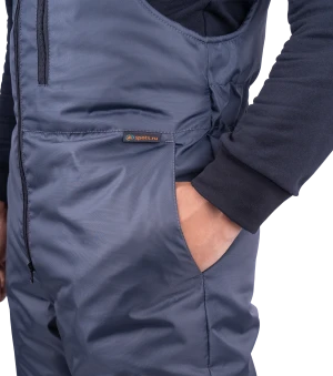 Куртка РОУД зимняя, т.серый-черный Кур 201