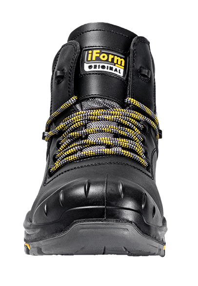 Ботинки iForm® ORIGINAL (ОРИДЖИНАЛ) с КП и КС шерст. мех, кожаные ПУ/нитрил