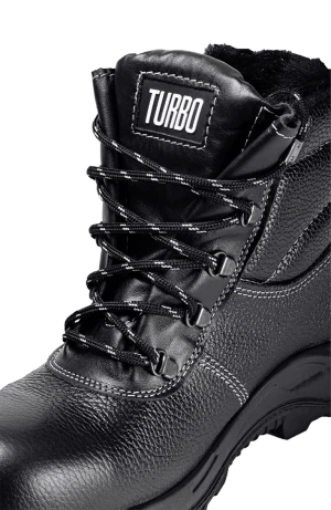 Ботинки TURBO с КП нат. мех, хромовые ПУ/нитрил (Бот. 120)