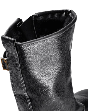 Сапоги TURBO с КП нат. мех, хромовые ПУ/нитрил (А-088  /  Сап 088  /  А - 111 КП )