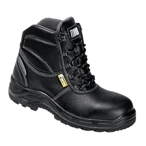 Ботинки TURBO с КП, хромовые ПУ/нитрил (Бот.113)