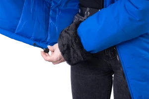 Куртка ЗИМУШКА зимняя, василёк, женская Кур 609