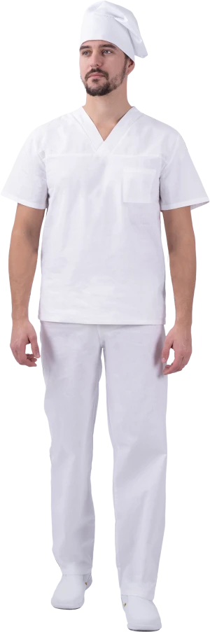 Костюм ПЕКАРЯ мужской от ОПЗ (блуза, брюки) Кос 024